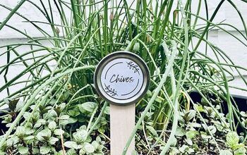 How to Make Plant Markers for Garden With Canning Jar Lids