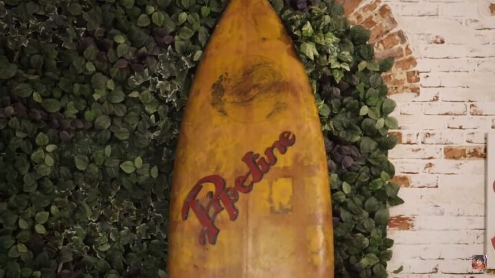 how to paint a surfboard with spray paint, Old surfboard