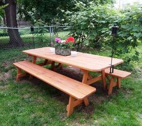 cmo reacabar una mesa de picnic de madera en 4 sencillos pasos, ISly45tih25bsu0000000000