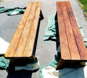 cmo reacabar una mesa de picnic de madera en 4 sencillos pasos