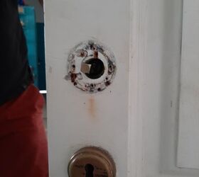 Door knob falls off all the time - how do I fix it?