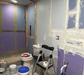 diy azulejos paredes con textura tambin conocido como cmo ocultar drywall, ANTES Paredes absolutamente terribles