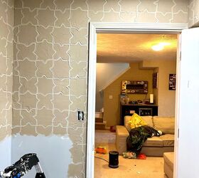 diy azulejos paredes con textura tambin conocido como cmo ocultar drywall, Poli secado