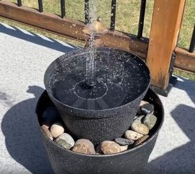 5 Simple Steps; How to Build a Stunning DIY Solar Water Fountain