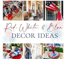 regalos para la fiesta del 4 de julio, Ideas de decoraci n del 4 de julio con colores rojo blanco y azul