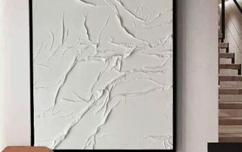 Create a Designer Look For Less With This Easy Textured Wall Art DIY