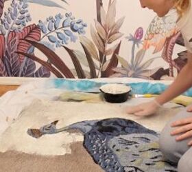 diy painted rug, Can you paint a rug