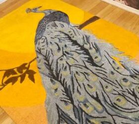 diy painted rug, DIY painted rug