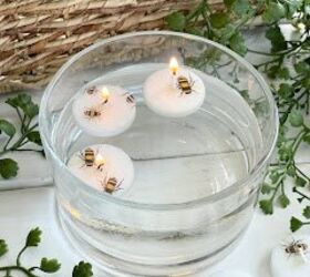 velas flotantes bumble bee