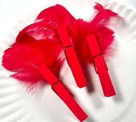 lindo y colorido pjaro rojo artesana con plumas, F cil proyecto de artesan a de aves