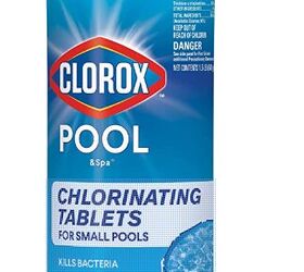 Clorox Pool & Spa Small Pool 1″ Chlorinating Tablets 1.5 lb