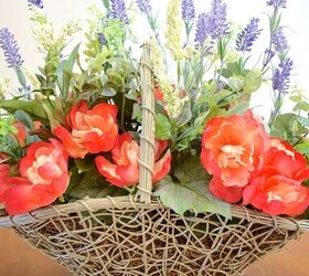 Cómo crear un arreglo floral fácil en una cesta