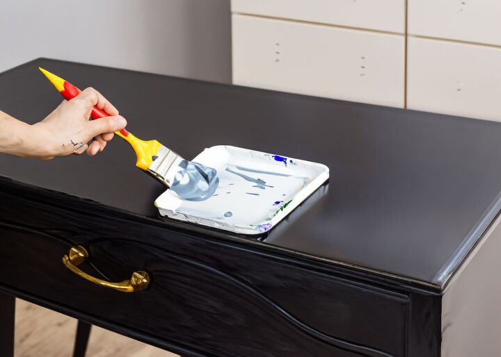 how to refinish a dresser