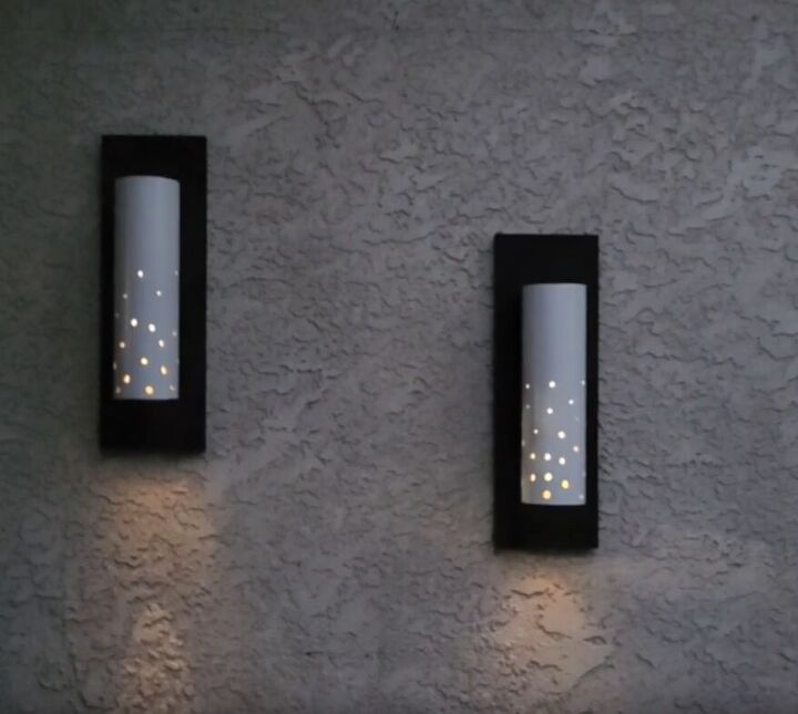 outdoor solar wall sconce, Illuminating your outdoor space with homemade outdoor solar wall sconces