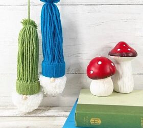 gnomos pom pom fciles de hacer con tubos de papel higinico reciclados