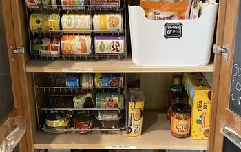 How to Easy Reorganize a Small Organized Pantry Cabinet