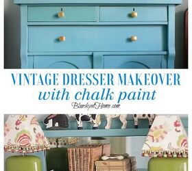 rehacer una cmoda vintage con chalk paint, Vintage Dresser Re Do