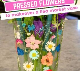 proyecto de florero prensado fcil para la decoracin de tu hogar, Proyecto de florero prensado f cil