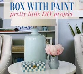 Cómo decorar una caja de madera con pintura