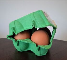 eggs in a cardboard egg carton