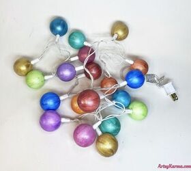 luces de pelotas de ping pong crea una decoracin vibrante para tu hogar