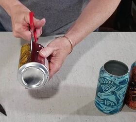diy pop wall art transformando latas de refresco y cerveza en decoracin para el