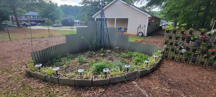 How to Make a Triangle Flower Bed DIY | Hometalk