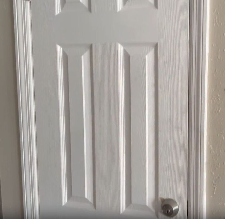 Outdated hall closet door