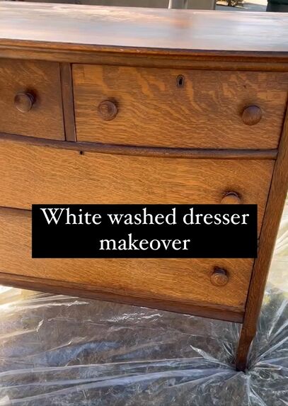 Dresser before the makeover