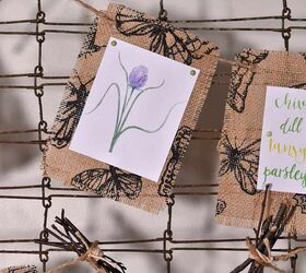 cmo hacer un bandern de tela de bricolaje fcil para una decoracin nica, Color n de hierbas