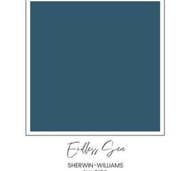 ideas para decorar el porche de otoo en la transicin del verano al otoo, Sherwin Williams Mar infinito SW 9150