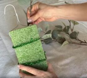 Add depth and variety with faux greenery stems