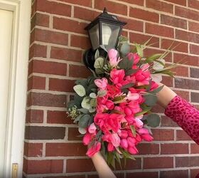 Front Porch Lighting Ideas: How to Create a Charming Floral Swag