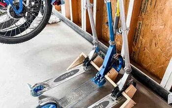 DIY Scooter Stand | Garage Storage Idea