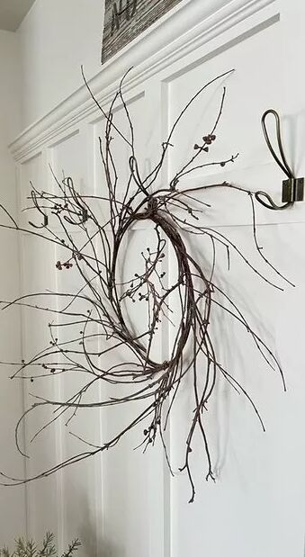 DIY twig wreath