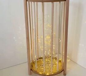 farol de madera diy