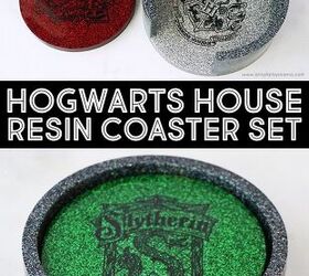 juego de posavasos de resina de la casa hogwarts, Posavasos de Resina de la Casa Hogwarts