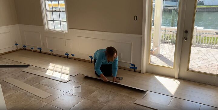 check out this impressive home makeover with malibu wide plank, Installing Malibu Wide Plank flooring