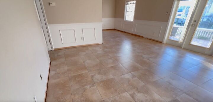 check out this impressive home makeover with malibu wide plank, Before installing Malibu Wide Plank flooring