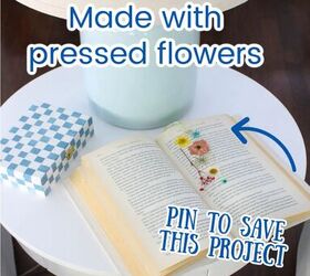 Cómo hacer marcapáginas bonitos con flores prensadas