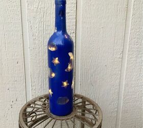 diy botellas espumosas con luces