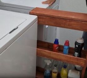 DIY laundry room organization
