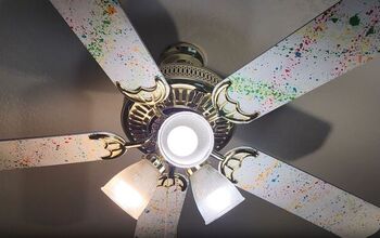 Ceiling Fan Makeover: How to Save Big on Home Decor