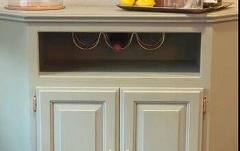 How to Make a DIY Bar Cart Out of an Old Entertainment Center