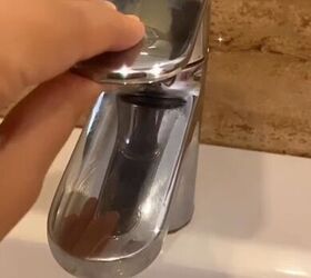 Unwrapping the faucet