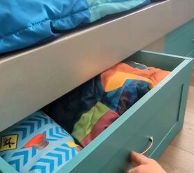 How to Repurpose an Old Bookshelf Into Under-Bed Storage