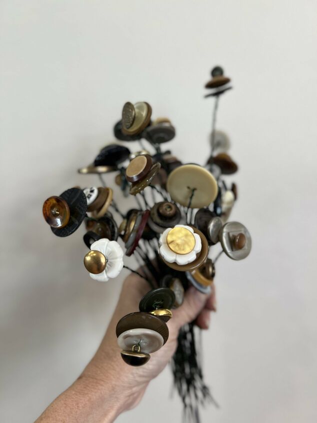 Flor Botones DIY Flor de botones vintage | Hometalk