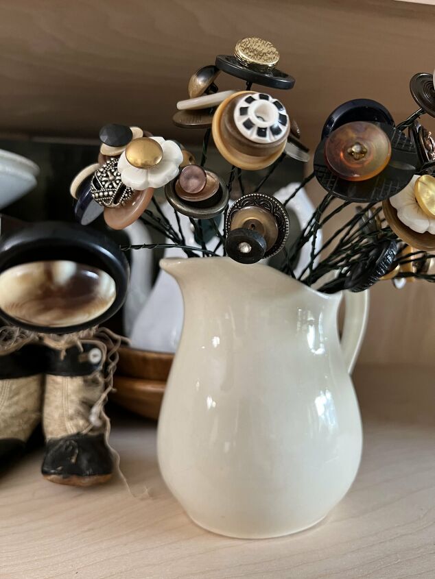 Flor Botones DIY Flor de botones vintage | Hometalk