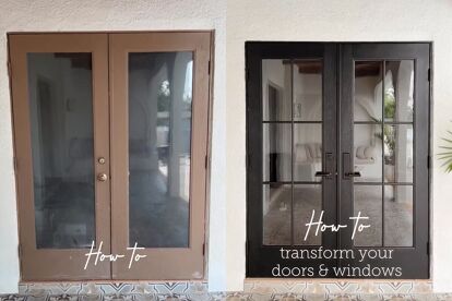 How Easy-to-Apply DIY Window Grids Can Transform Your Doors | Hometalk