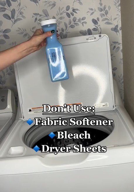 Washing microfiber towels